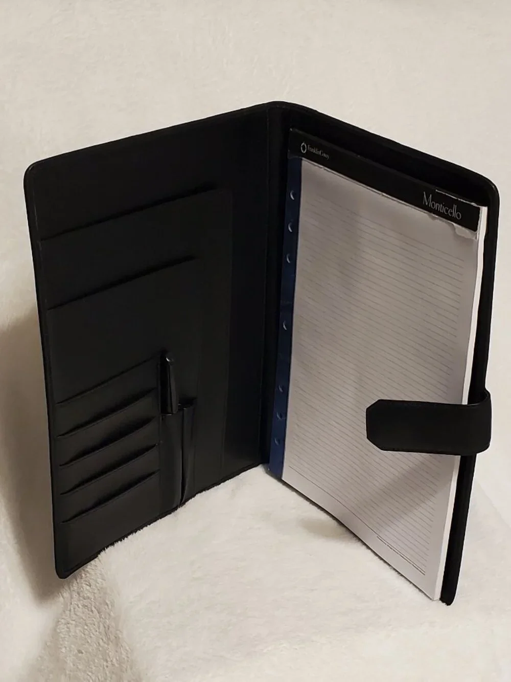 Franklin Covey Soft Leather Planner Portfolio EUC! *updated